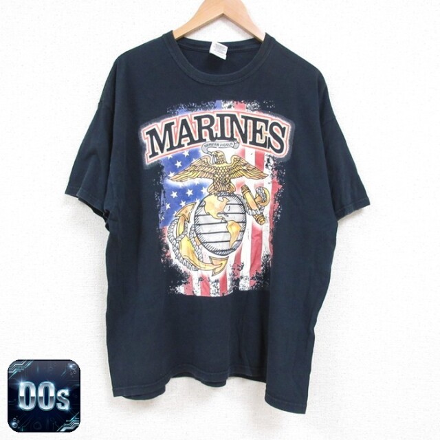 【50%OFF】マリーンズ 00s 半袖Tシャツ ネイビー XL | 古着