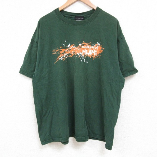 00s 半袖Tシャツ マイアミ グリーン XL | 古着