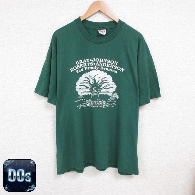 ヘインズ 00s 半袖Tシャツ グリーン XL | 古着