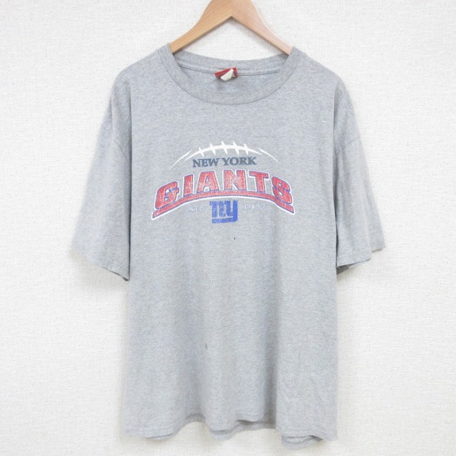 ニューヨークジャイアンツ 00s 半袖Tシャツ NFL グレー XL | 古着