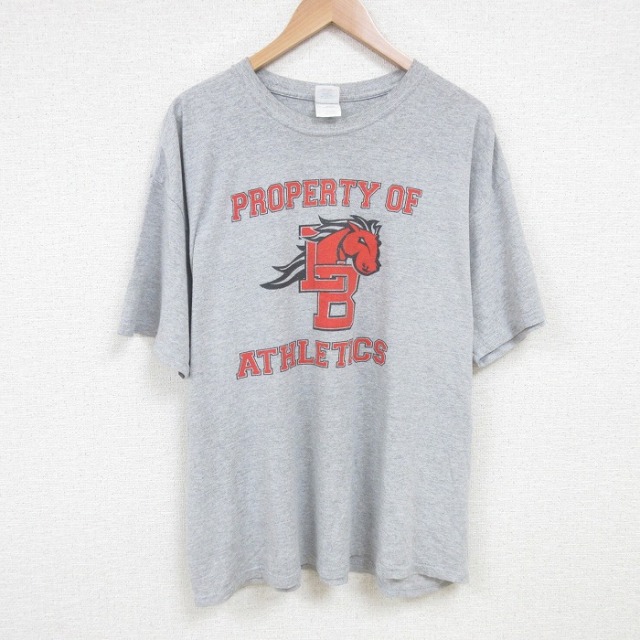 00s 半袖Tシャツ 馬 グレー XL | 古着