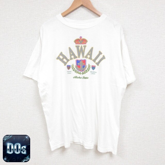 【50%OFF】00s 半袖Tシャツ ハワイ ホワイト XL | 古着