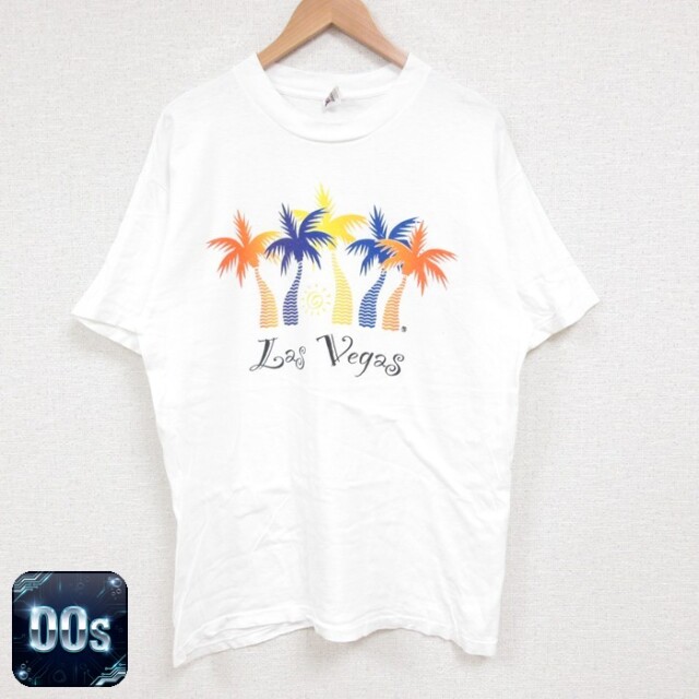 【50%OFF】00s 半袖Tシャツ ラスベガス ホワイト L | 古着