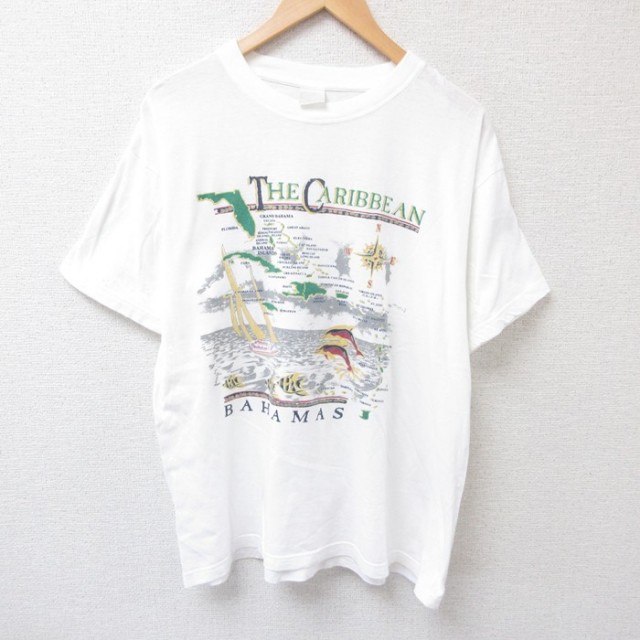 バハマ 00s 半袖Tシャツ ホワイト XL | 古着