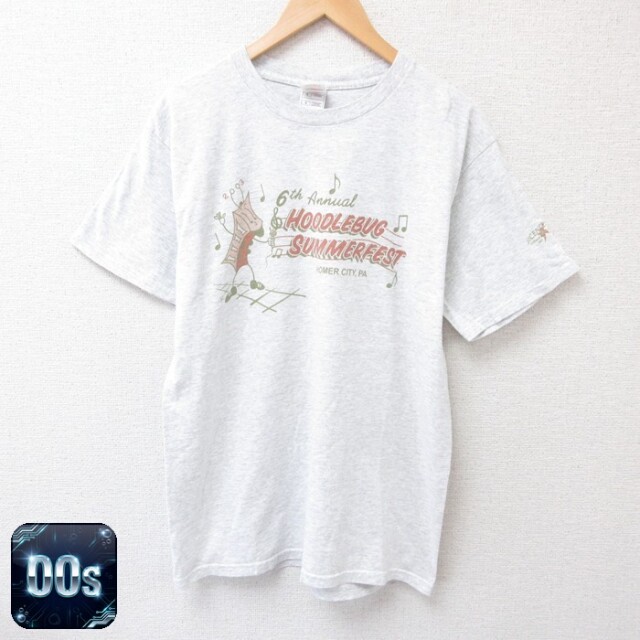 【50%OFF】フルーツオブザルーム 00s 半袖Tシャツ サマーフェスト グレー L | 古着