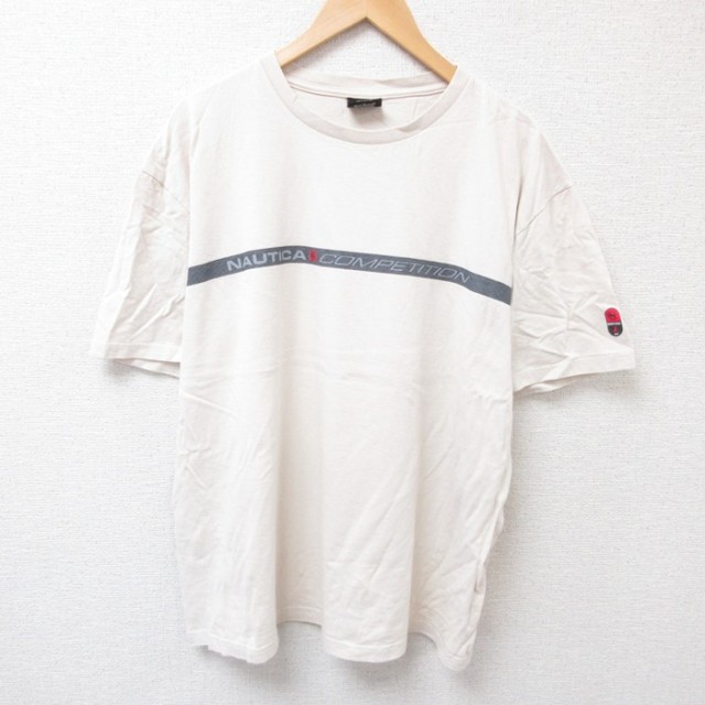 【50%OFF】ノーティカ 90s 半袖Tシャツ コンペティション カーキ XL | 古着
