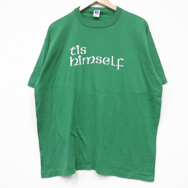 ラッセル 90s 半袖Tシャツ グリーン XL | 古着