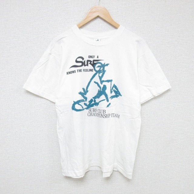 フルーツオブザルーム 90s 半袖Tシャツ サーフクラブ ホワイト L | 古着