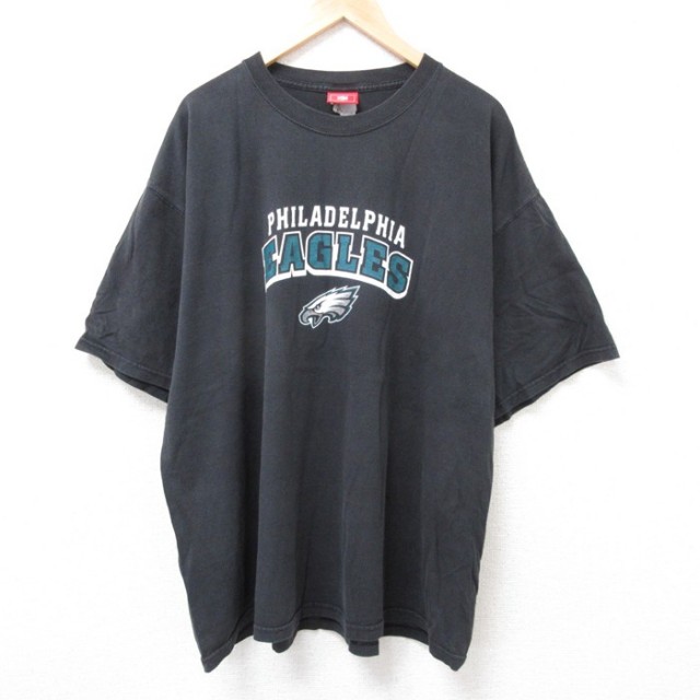 NFL フィラデルフィアイーグルス 00s 半袖Tシャツ ブラック XL | 古着