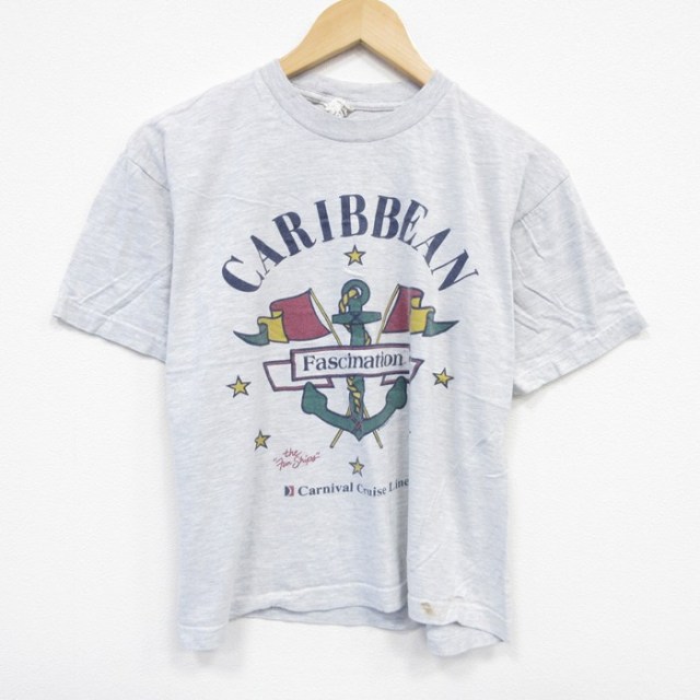 00s 半袖Tシャツ カーニバルクルーズ グレー L | 古着