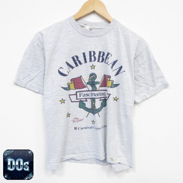 00s 半袖Tシャツ カーニバルクルーズ グレー L | 古着