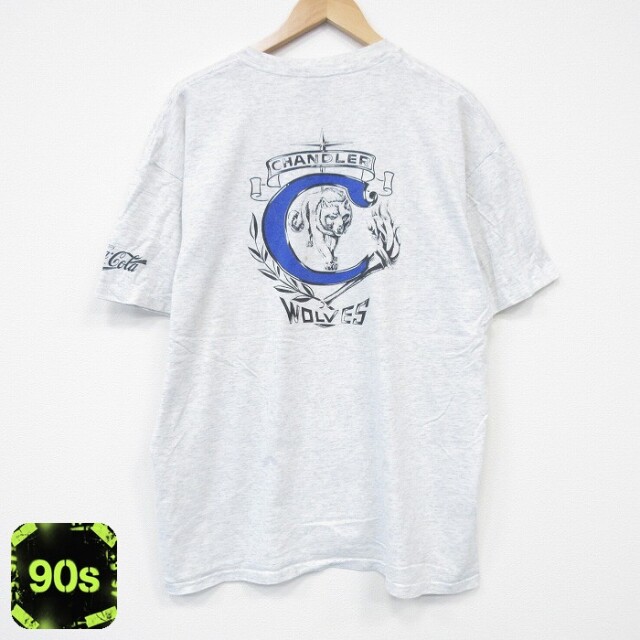 オニータ 90s 半袖Tシャツ オオカミ グレー XL | 古着