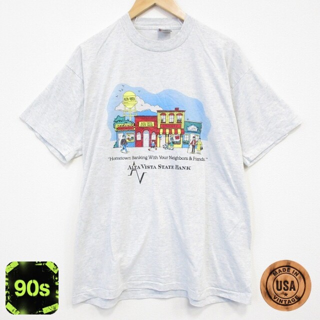 フルーツオブザルーム 90s 半袖Tシャツ ALTA グレー XL | 古着