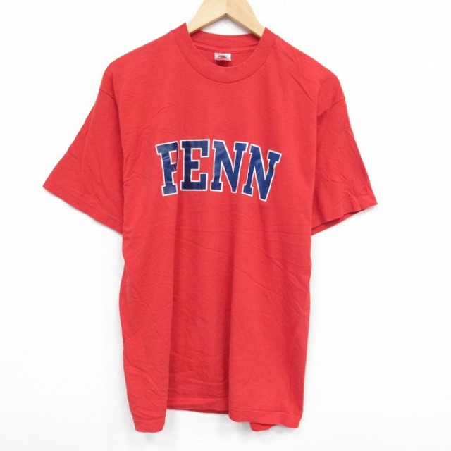 フルーツオブザルーム 90s 半袖Tシャツ PENN レッド L | 古着