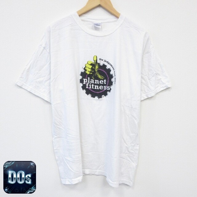 00s 半袖Tシャツ フィットネス ホワイト XL | 古着