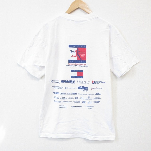 00s 半袖Tシャツ ビッグロゴ ホワイト L | 古着