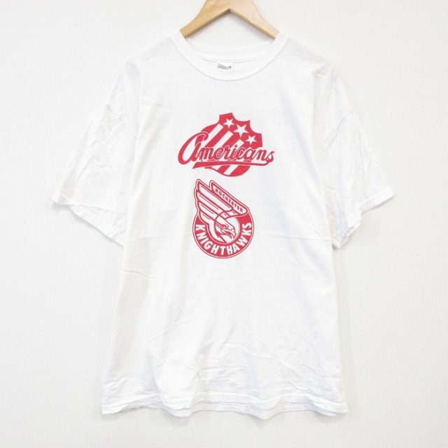 00s 半袖Tシャツ ナイトホークス ホワイト XL | 古着