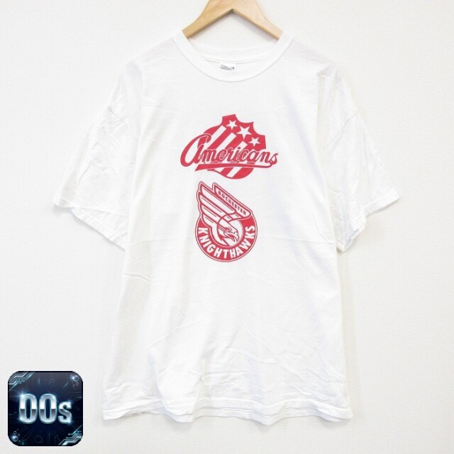 00s 半袖Tシャツ ナイトホークス ホワイト XL | 古着