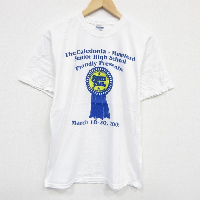 00s 半袖Tシャツ ハイスクール ホワイト L | 古着
