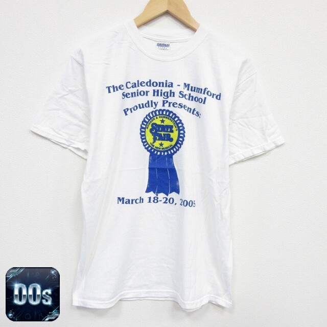 00s 半袖Tシャツ ハイスクール ホワイト L | 古着