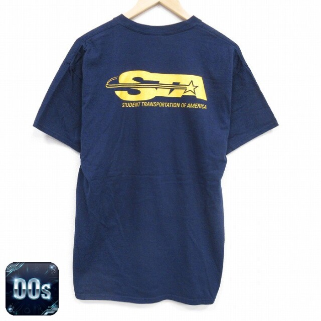 00s 半袖Tシャツ STA ネイビー L | 古着