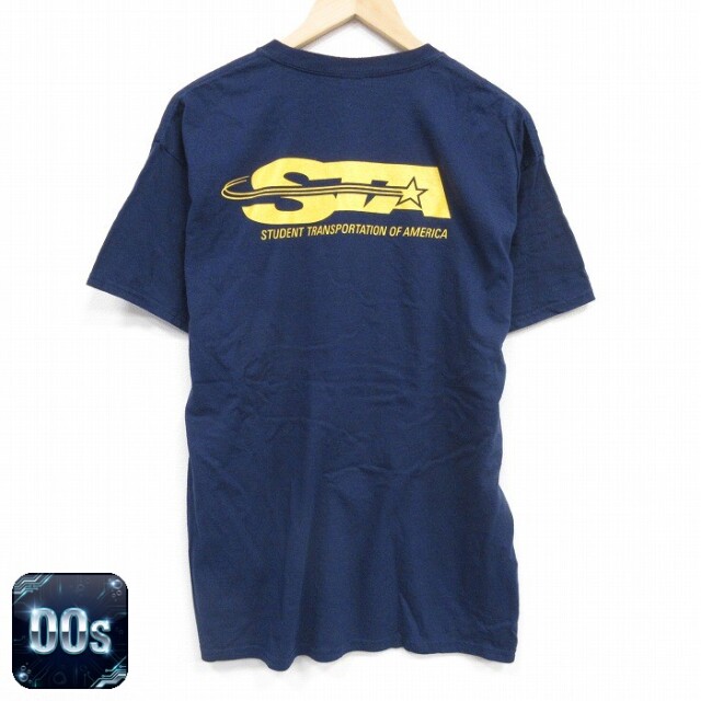 00s 半袖Tシャツ STA ネイビー L | 古着