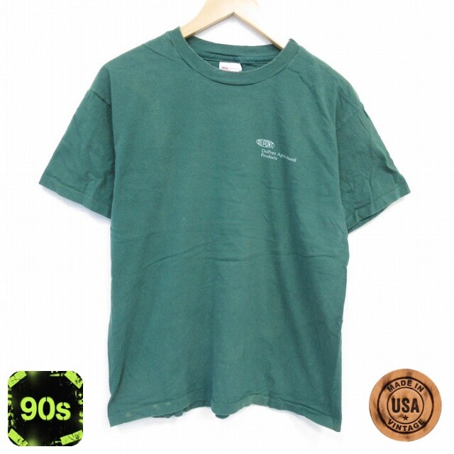 ヘインズ 90s 半袖Tシャツ グリーン L | 古着