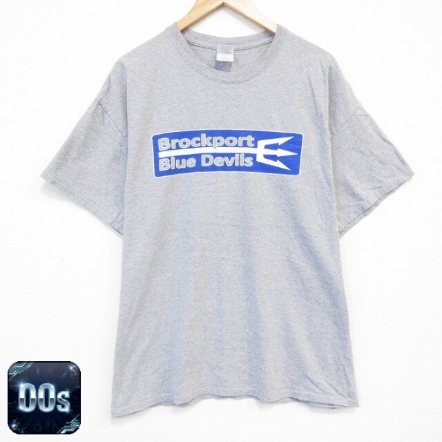 00s 半袖Tシャツ ブルーデビルズ グレー XL | 古着