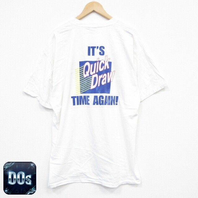 00s 半袖Tシャツ クイック ホワイト XL | 古着
