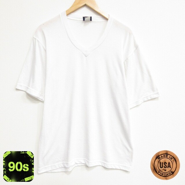 90s 半袖Tシャツ 無地 ホワイト L | 古着