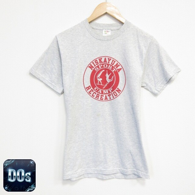 フルーツオブザルーム 00s 半袖Tシャツ 体操 グレー S | 古着