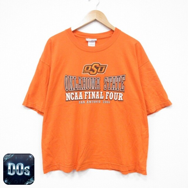 00s 半袖Tシャツ オクラホマ オレンジ XL | 古着