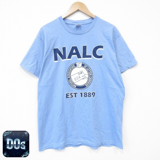 00s 半袖Tシャツ NALC ネイビー XL | 古着