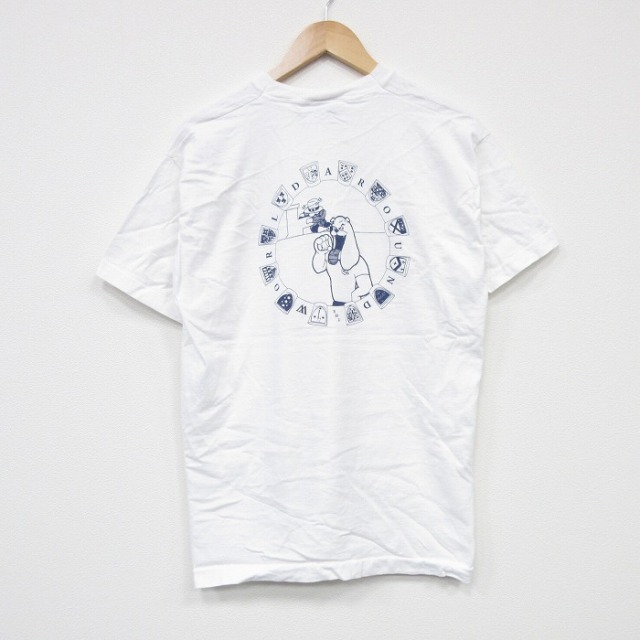 90s 半袖Tシャツ ブルドッグ ホワイト L | 古着