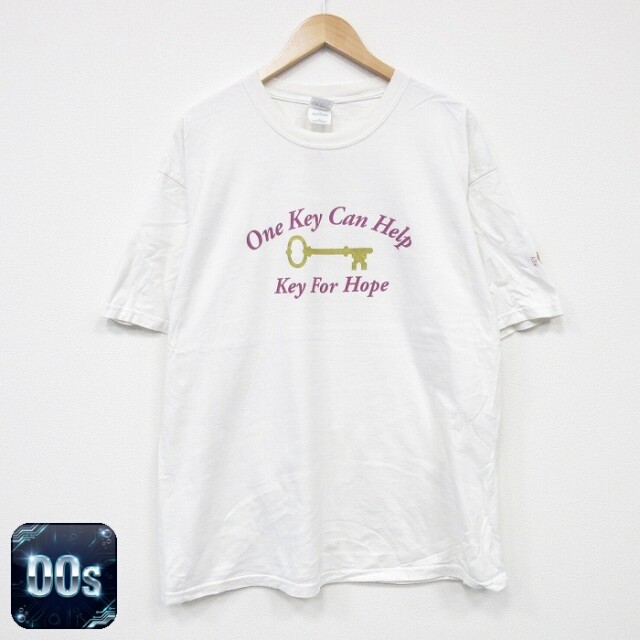 00s 半袖Tシャツ 鍵 ホワイト XL | 古着