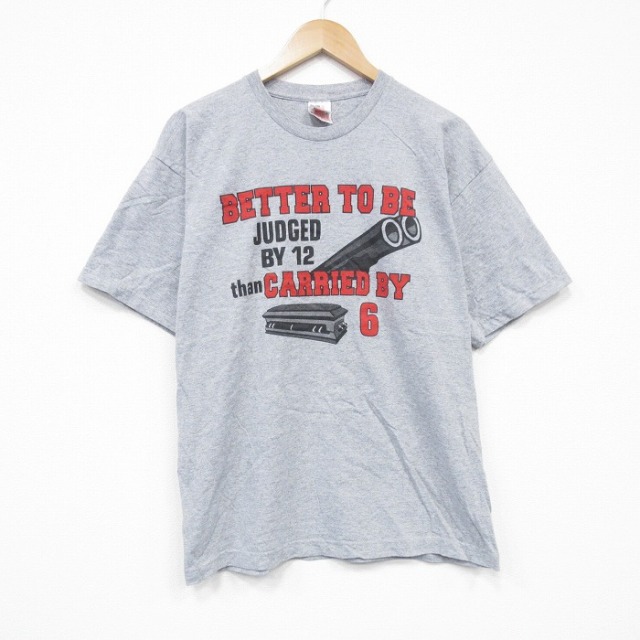 00s 半袖Tシャツ 大砲 グレー L | 古着
