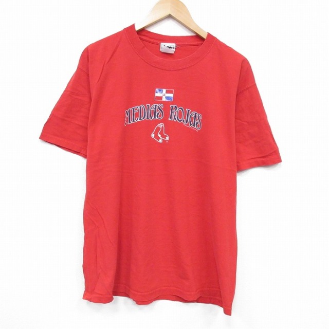 【50%OFF】リー 00s 半袖Tシャツ ボストンレッドソックス レッド XL | 古着