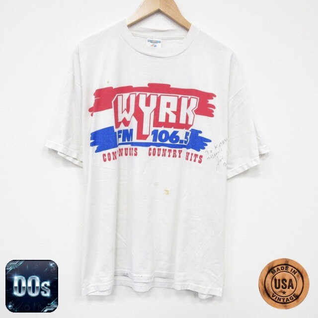 00s 半袖Tシャツ WYRK ホワイト XL | 古着