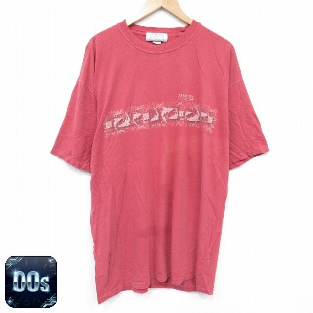 00s 半袖Tシャツ アトランティス レッド XL | 古着
