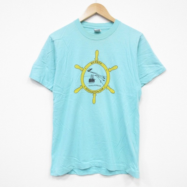 フルーツオブザルーム 90s 半袖Tシャツ TOPEX グリーン M | 古着