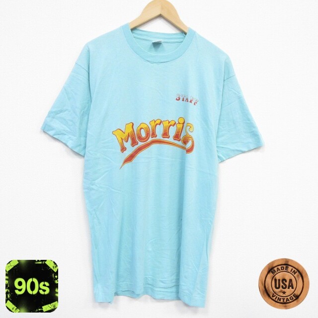 フルーツオブザルーム 90s 半袖Tシャツ Morris グリーン XL | 古着