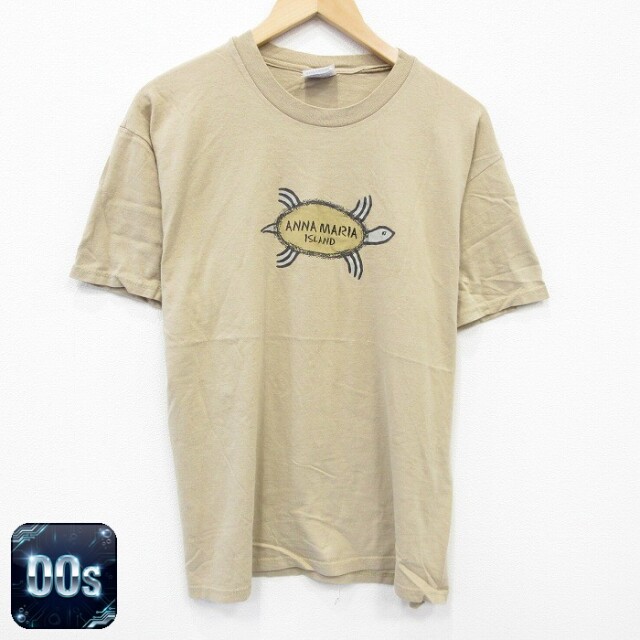 ヘインズ 00s 半袖Tシャツ カメ ブラウン L | 古着