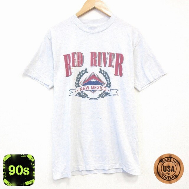 90s 半袖Tシャツ レッドリバー ホワイト M | 古着