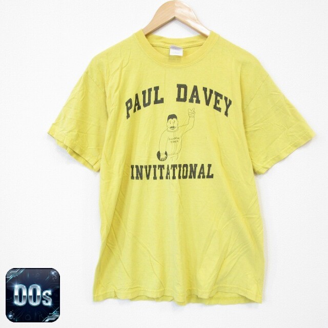 00s 半袖Tシャツ PAUL イエロー L | 古着