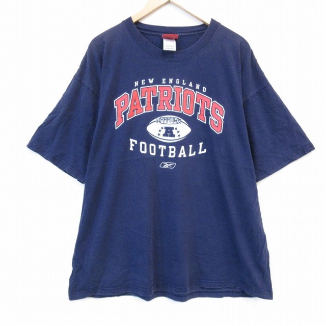 リーボック 00s 半袖Tシャツ NFL ネイビー XL | 古着