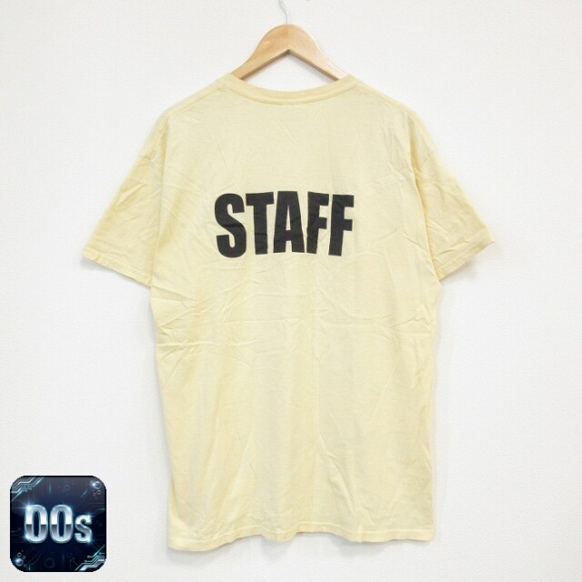 00s 半袖Tシャツ スタッフ イエロー L | 古着