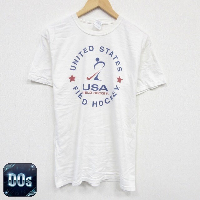 00s 半袖Tシャツ フィールドホッケー ホワイト L | 古着
