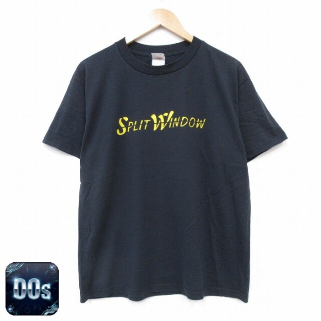 フルーツオブザルーム 00s 半袖Tシャツ SPLIT ブラック L | 古着