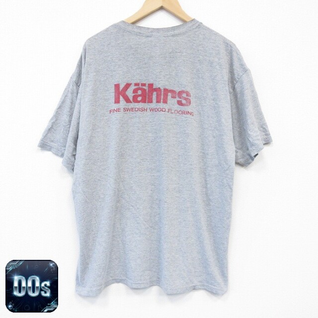 00s 半袖Tシャツ Kahrs グレー XL | 古着