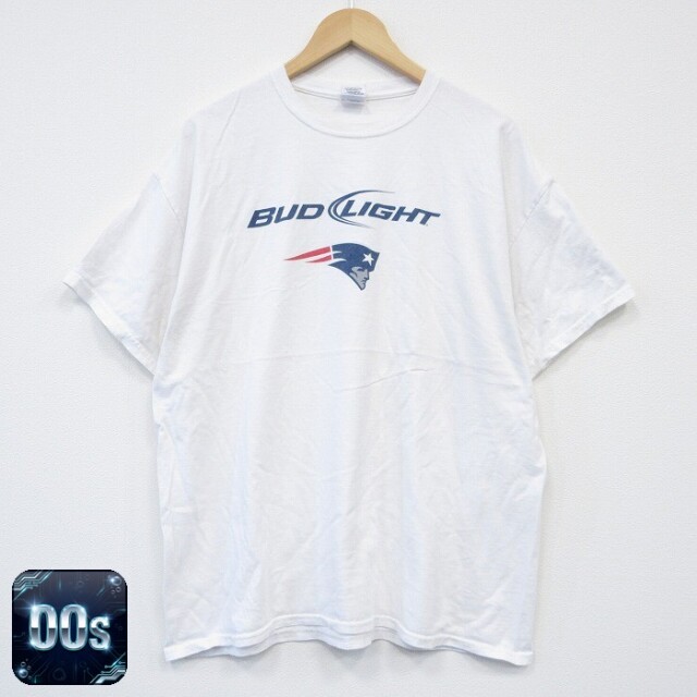 【50%OFF】00s 半袖Tシャツ NFLニューイングランドペイトリオッツプリント ホワイト XL | 古着